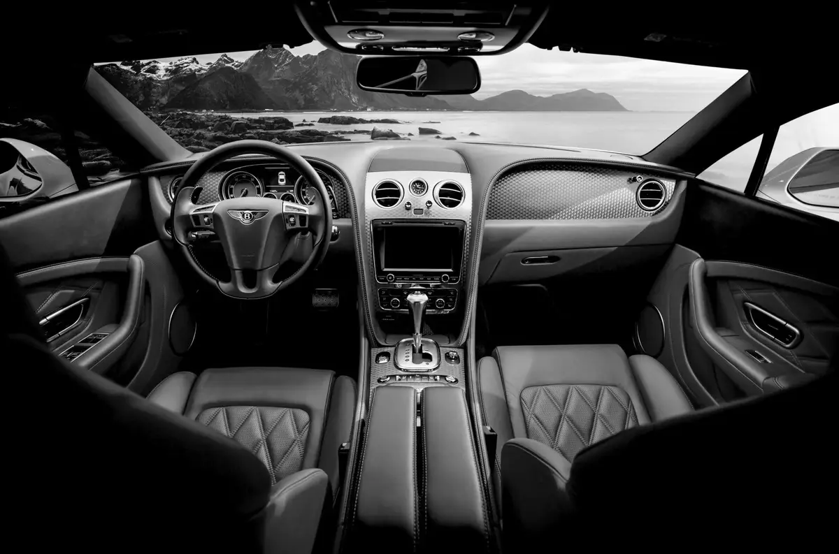 Habitacle d'une Bentley